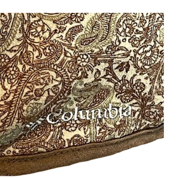 Columbia Women’s River Resort Wingbeat Micro-Suede Vest Paisley Tan L Gorpcore - Picture 6 of 12